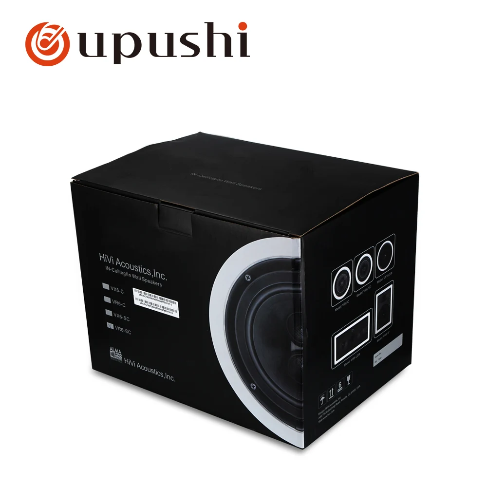 Oupushi home treatre system 100v ceiling speaker hifi speakers 6.5 inch wireless portable loudspeakers with amplifier VR5-C | Электроника