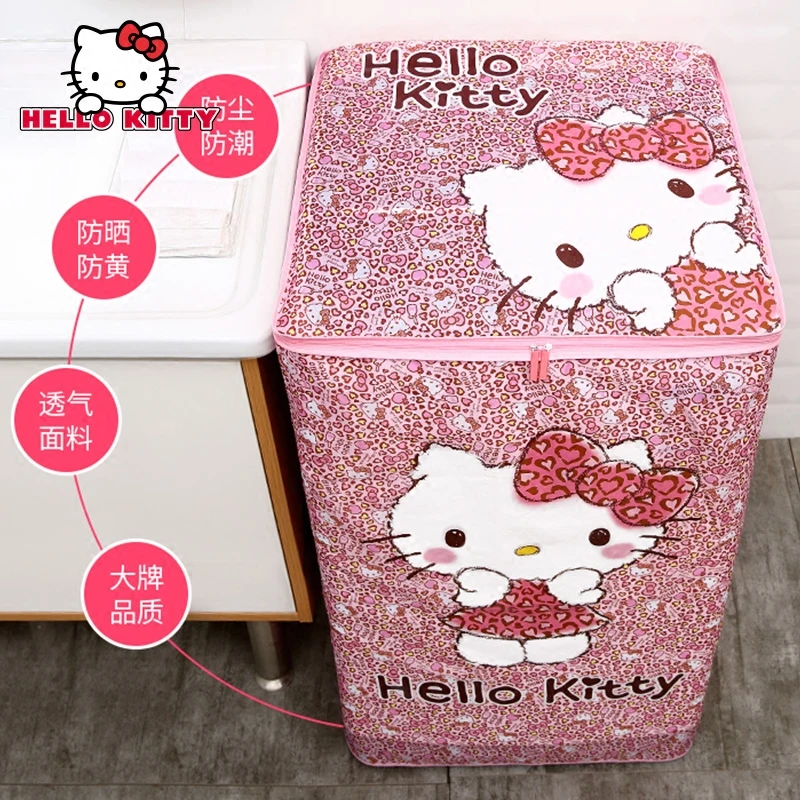 Hello kitty пылезащитный чехол для холодильника Ванная комната Стиральная машина пылезащитный чехол Бытовая крышка устройства сумка для хранения дома