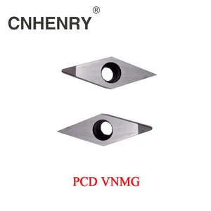 2 шт. PCD Токарные Вставки VNMG1604020408 CNC PCD алмазные вставки карбидные вставки CNC вставки