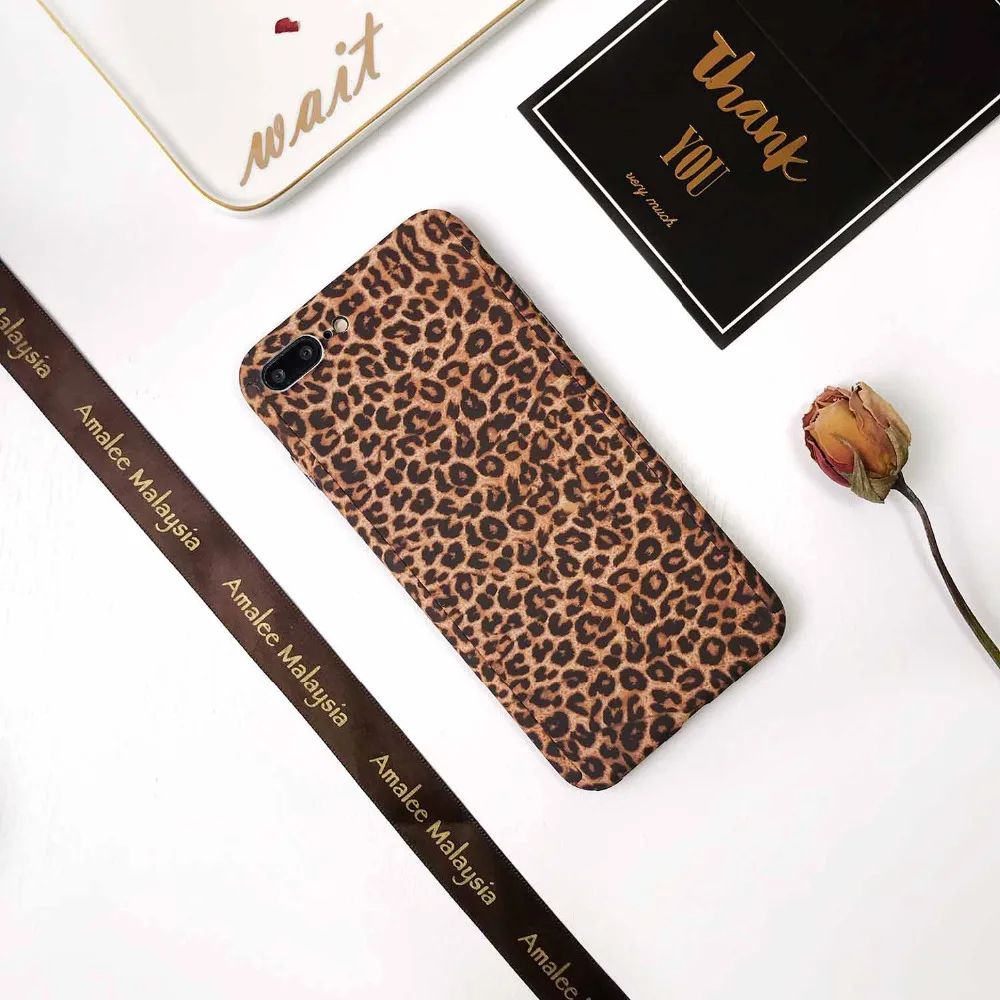 2 в 1 комбинированный чехол с леопардовым принтом стильный для iphone 6 7 8 plus X Xs max Xr