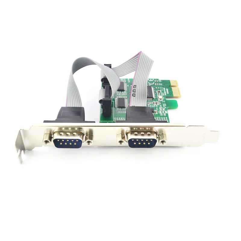 Адаптер PCI Express RS 232 1X компьютерные расширительные карты RS232 E X1 компоненты
