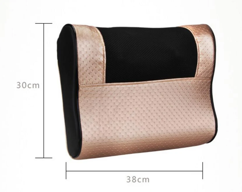 Массажная подушка для шеи плеч и талии HANRIVER 4 D|massage pillow|massage padcervical spine |