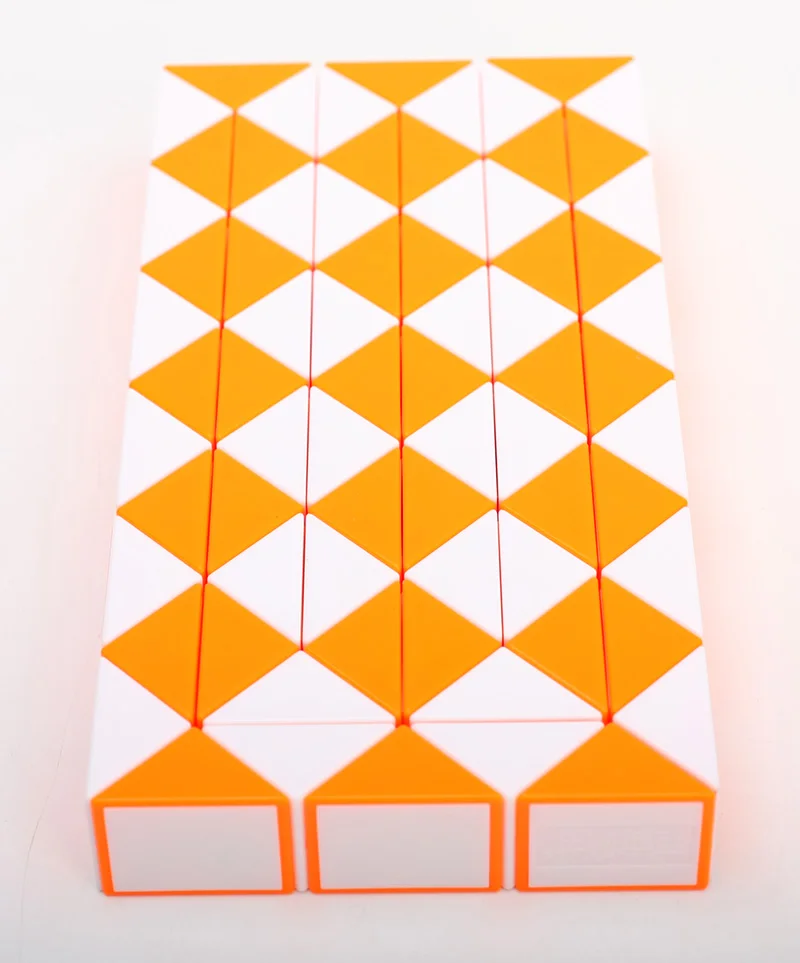 Волшебная 72 змея твист куб головоломка линейка 3D искусственная Детская