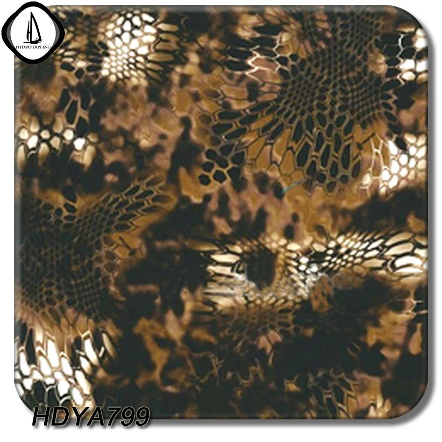 Гидро искусств из змеиной кожи DIY Стикеры гидрографической Плёнки вода