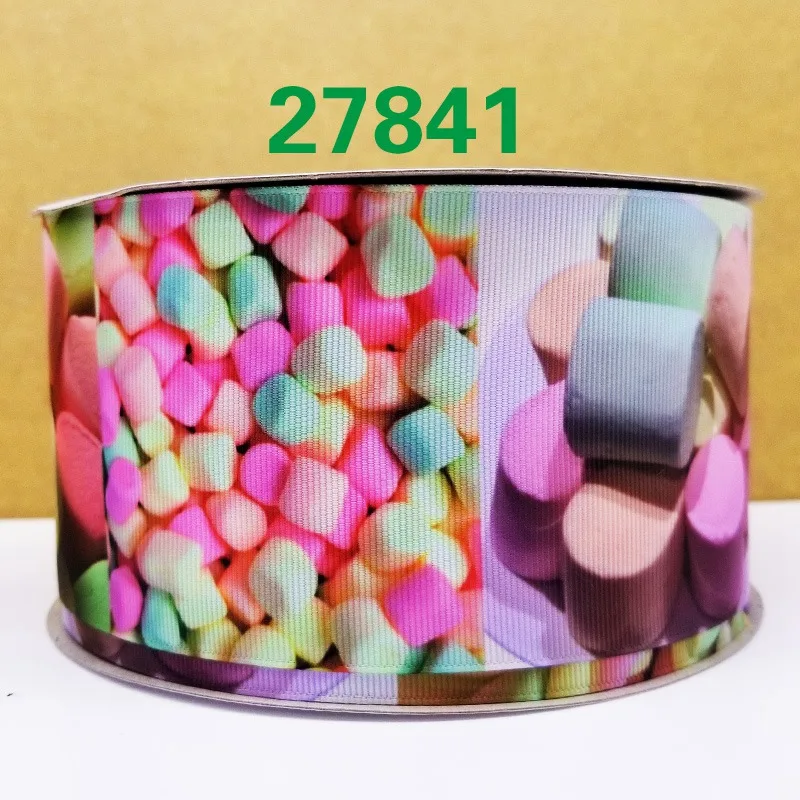 Бесплатная доставка 50 ярдов мультяшная печатная корсажная лента 28312|Ленты для