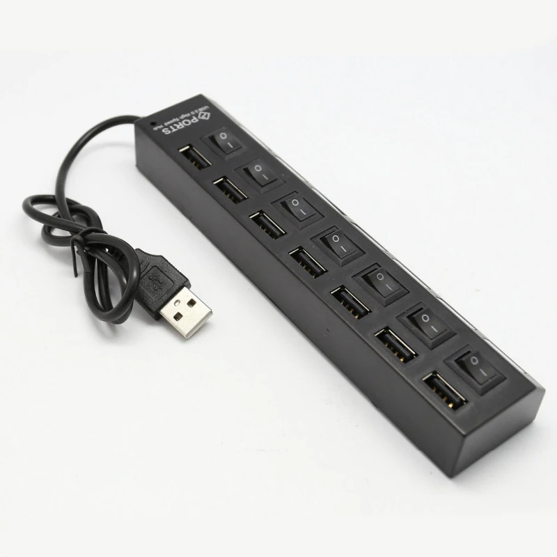 Usb адаптер с 7 портами 480 Мбит/с|7 port usb 2.0|7 usbusb 2.0 hub |