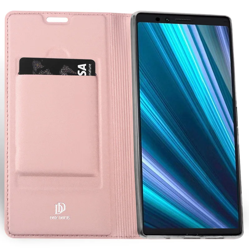 DUX DUCIS чехол для sony Xperia 1 8 XZ4 Compact Book Флип кожаный бумажник Coque чехол