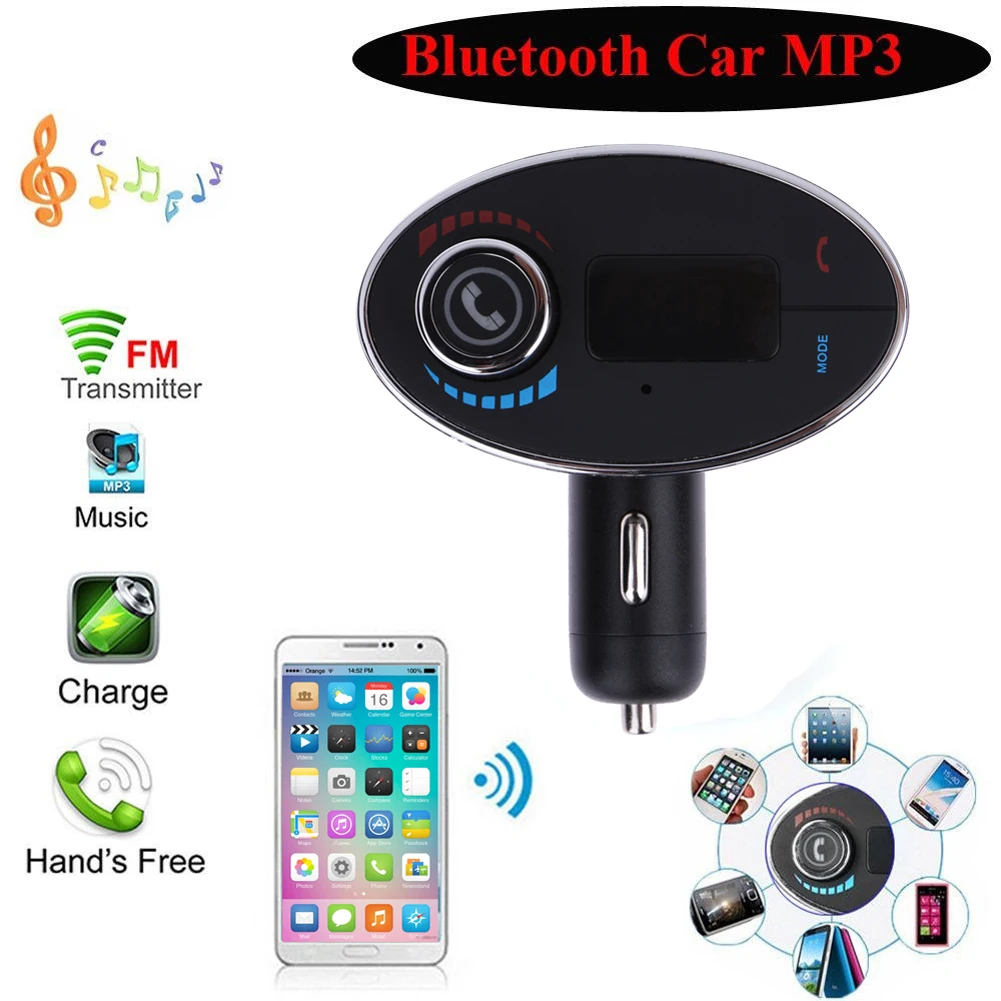VODOOL автомобильный fm передатчик Bluetooth MP3 WMA Музыкальный плеер громкой связи CLSL