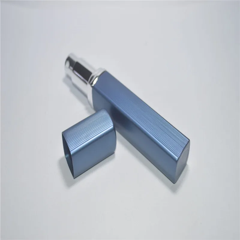 1Pcs 12ml Perfume Bottle Mini Portable Travel Refillable Perfume Atomizer Bottle Nozzle Spray Scent Pump Housing 6 Color Bottle