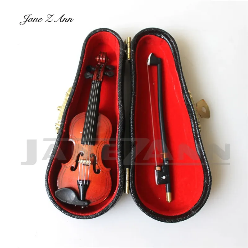 small violin 9x3cm Jane Z Ann, реквизит для фотосъемки новорожденных, саксофон, скрипка, гитара, инструменты для фотосессии новорожденных, Креативные аксессуары для детской фотостудии - Цвет: small violin 9x3cm