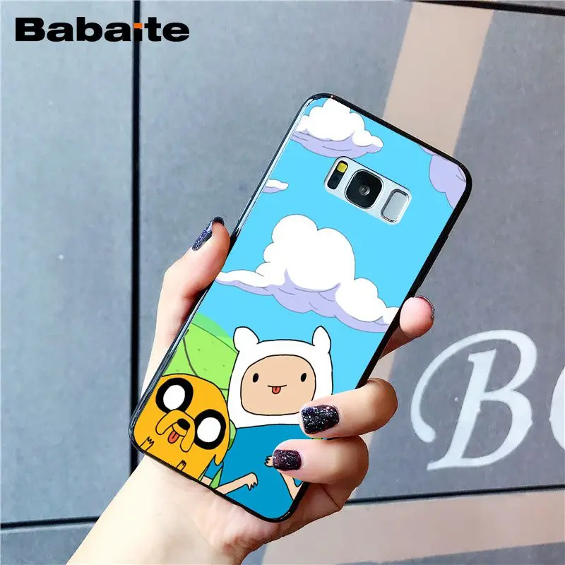 Чехол для телефона Babaite с рисунком Время приключений Beemo Капитан Кейк Финн Samsung