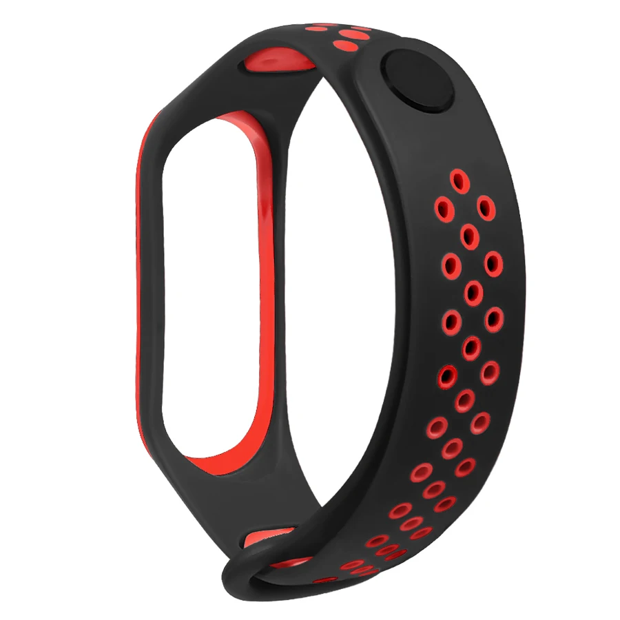 Ремешок спортивный силиконовый для Mi Band 3 браслет смарт часов Xiaomi 3|Ремешки часов|