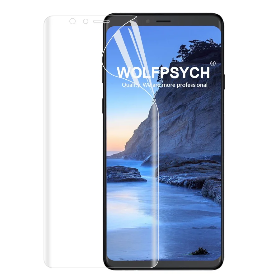 Передняя Задняя мягкая пленка для samsung Galaxy S10 S9 S8 Plus S10E A9 A7 A8 2018 силиконовая