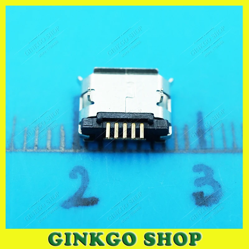 5-контактный разъем Micro USB для зарядки 500 шт./лот 5 P длинные шпильки 9 мм |