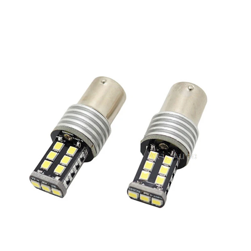 1156 P21W BA15S AUXITO BA15S 1156 P21W светодиодный Canbus W16W T15 светодиодный фонари заднего хода автомобиля для VW Golf 4 5 6 7 GTI Polo Passat B5 B6 B7 CC Sharan Jetta - Испускаемый цвет: 1156 P21W BA15S