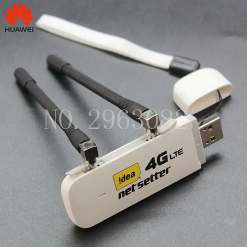 Разблокированный Huawei E3372 E3372h 607 с антенной 150mbps 4G модем USB LTE донгл палка Datacard PK