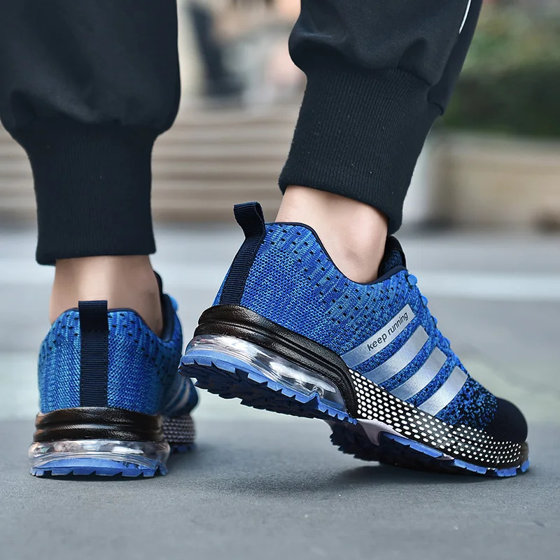 2019 Air Cushion Breathable Shoes For Men Music Rhythm Upgraded Soft Deodorant Insole Outdoor Walking Male Footwear | Обувь