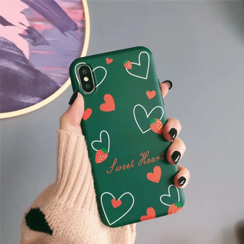 Ourcases простой чехол для телефона с рисунком на тему любви huawei P10 P20 P30pro Nova2s 3 3i 4 mate 20