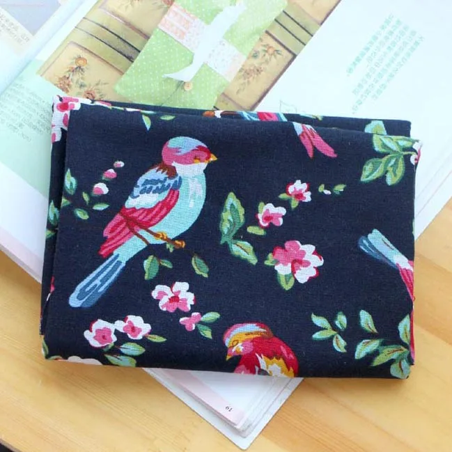 Ткани на метр 50*145 см цветочная ткань хлопчатобумажная в стиле пэчворк с принтом