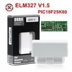 ELM327 V1.5 Bluetooth с чипом PIC18F25K80 OBD2 OBD II диагностический сканер для AndroidПК Поддержка протоколов OBD2 + ELM327 V2.1