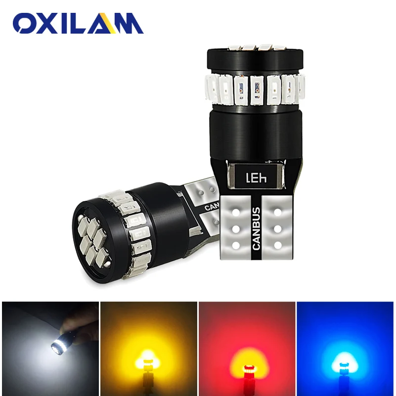 2x W5W T10 светодиодный Canbus лампы 3014 SMD 194 168 для очистки автомобиля Автомобильные