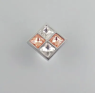 Orange 0mm Супер блестящие хрустальные алмазные ручки мебель раздвижные двери выдвижной ящик шкаф кухонные шкафы шкаф комод ручки - Цвет: Orange 0mm