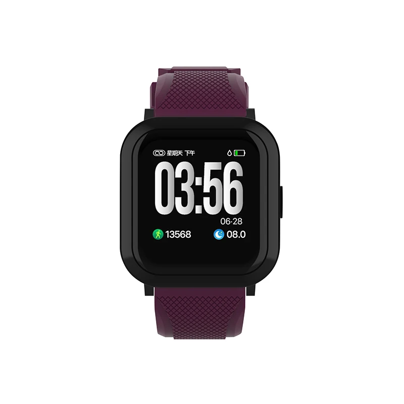 Смарт браслет с цветным сенсорным экраном фитнес трекер пульсометр артериальное