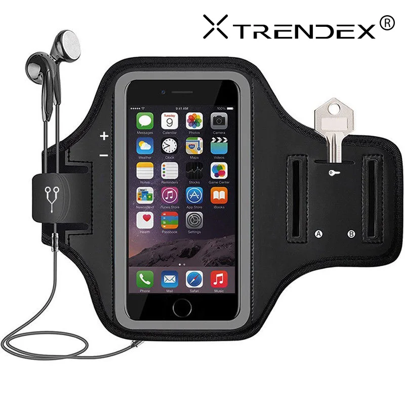 Спортивные повязки для Apple iPhone 11 Pro Max XS XR 6S 7 8 Plus спортивные бега велоспорта футляр