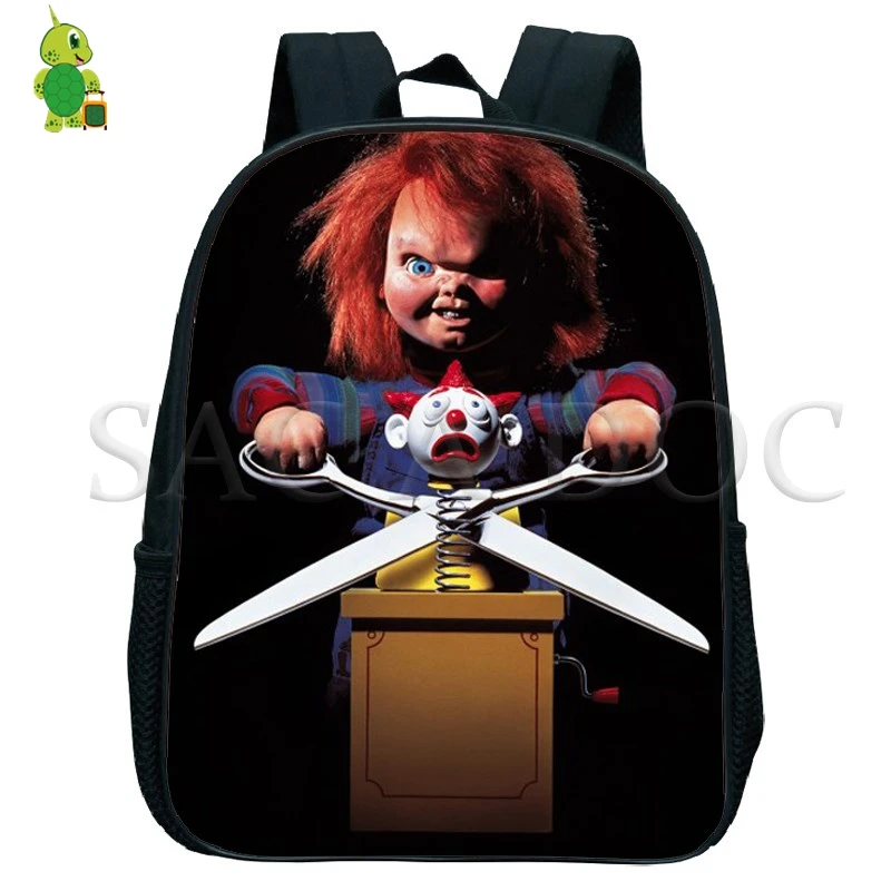 Чаки кошмар рюкзак маленькие сумки мальчики девочки первичный детский сад рюкзак детские школьные сумки рюкзак для малышей