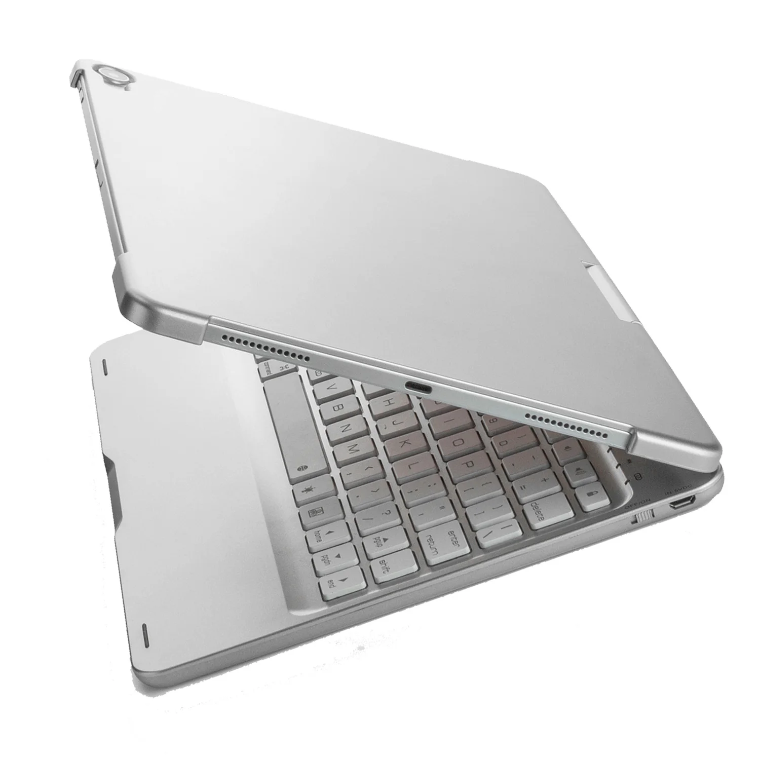 iPad Pro 11 дюймовый чехол-клавиатура с bluetooth беспроводной подсветкой клавиш, лучший умный тонкий Чехол-книжка чехол для клавиатуры