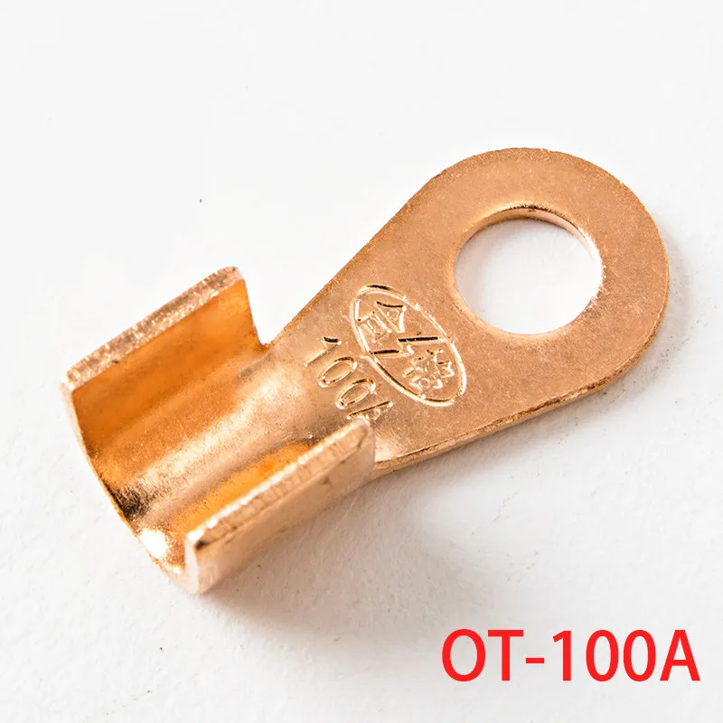 20 шт. 100А медный кабель для аккумулятора обжимной разъем 10-25 мм2 провод |