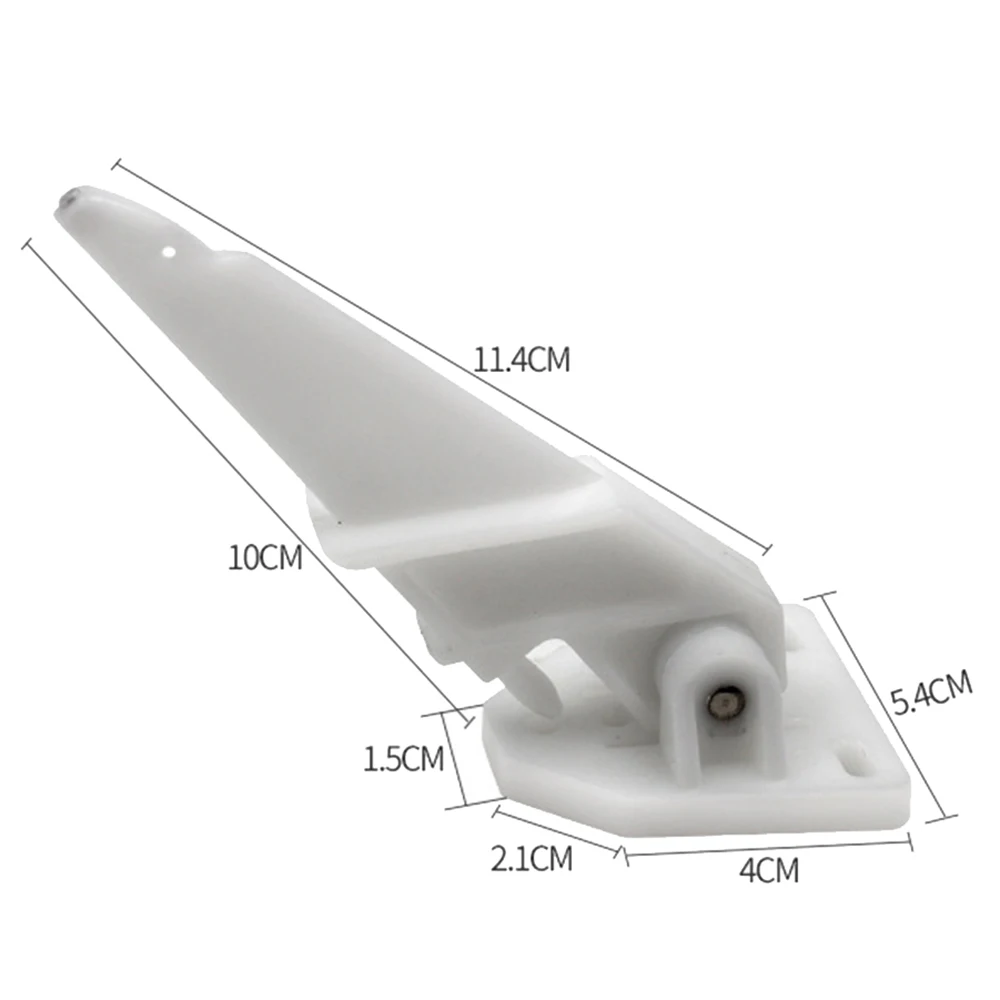 Белый Universal Marine Boat Speed Automatic Kick-up PILOT Tube Assembly 80 MPH Marine Yacht Flow Rate Meter - Цвет: Белый