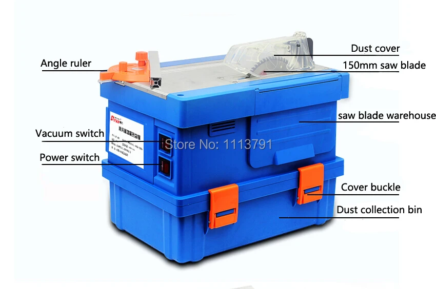 Многофункциональная пиловая машина для удаления пыли резки ламината установки