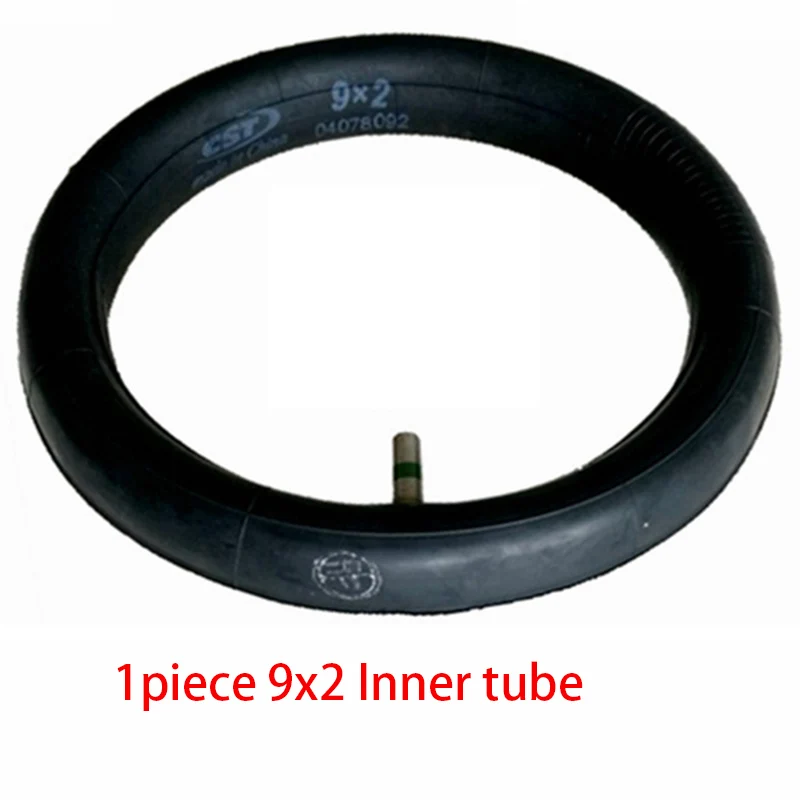1pc 9x2 inner tube CST Xiaomi Mijia M365 электрический скутер шина надувная шина 8 1/2X2 Электрический скейтборд шины запасная внутренняя трубка усовершенствованная толще - Цвет: 1pc 9x2 inner tube