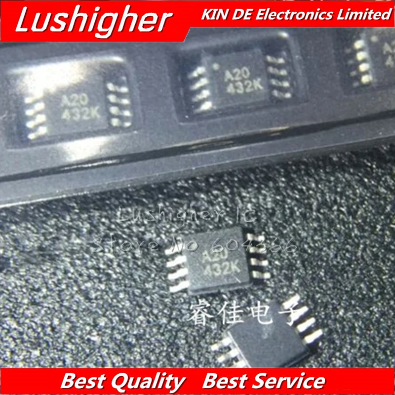 

5 шт. ADS8320E ADS8320 A20 MSOP-8