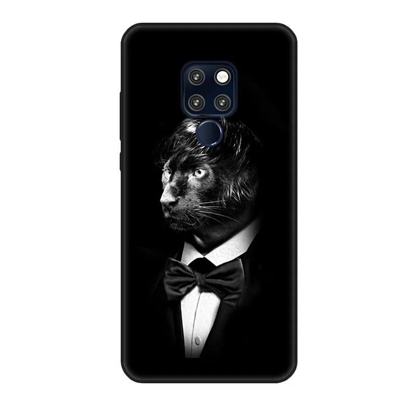 Чехол 6 53 дюйма для Huawei Mate 20 Силиконовые Мягкие ТПУ чехлы с мультяшным рисунком
