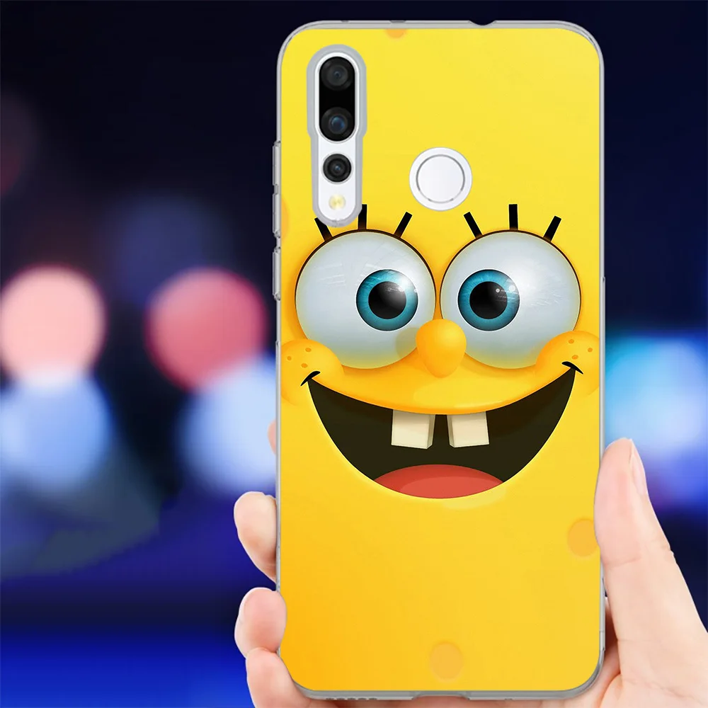 IYICAO Губка Боб Квадратные Штаны Мягкий силиконовый чехол для телефона Huawei Mate 10 20