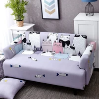 lovely cats spandex sofa cover cute cats pattern sectional couch cover all inclusive couch cover furniture protector