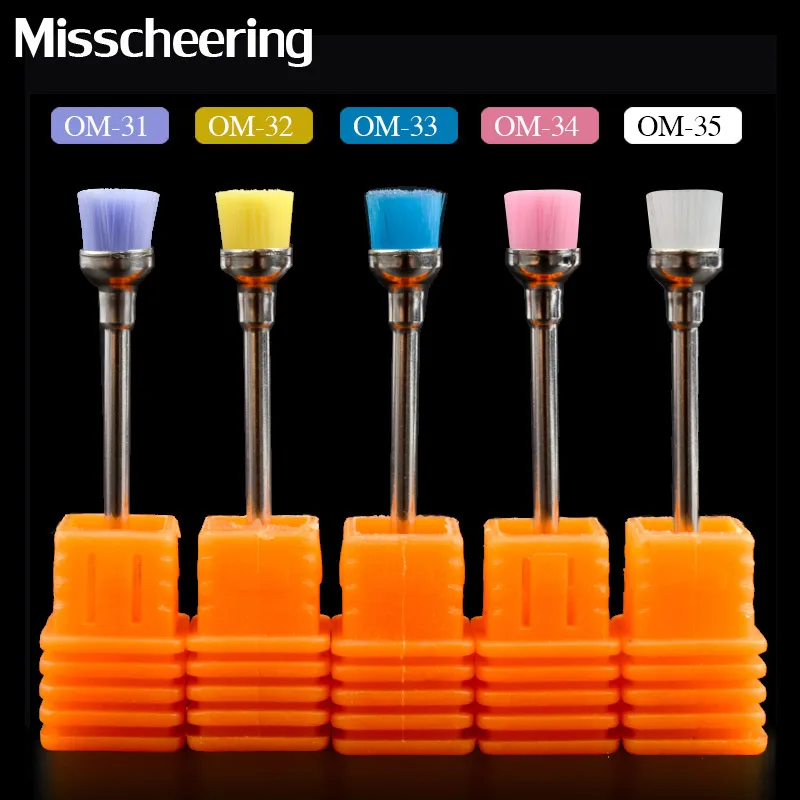 1 шт. профессиональный электрический ногтей дрель Кисточки Дизайн bits Уборочные