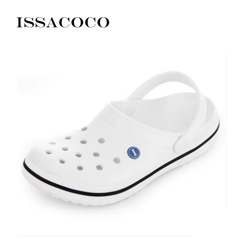 Сандалии ISSACOCO женские на платформе модные пляжные босоножки плоская подошва