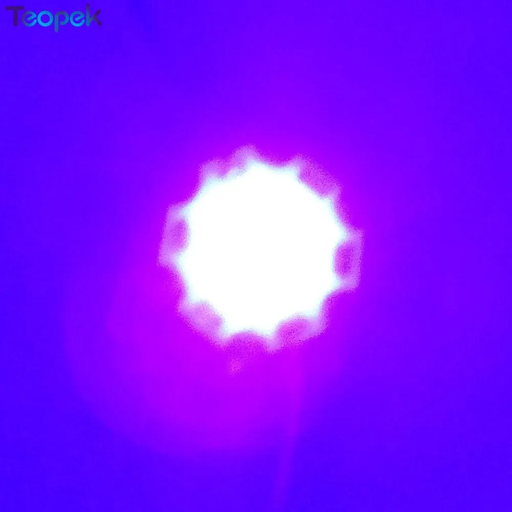 12W Epiled 3535 ультрафиолетовый УФ 365nm 380nm 395nm 420NM 4 чипов высокой Мощность светодиодные