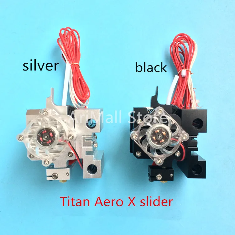 

3D printer Parts Prusa i3 titan extruder 0.4MM nozzle full set MK2 printer full kit PT100 Version