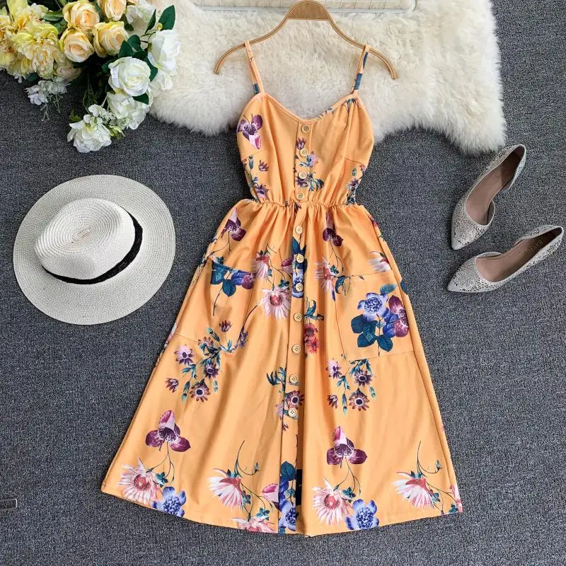 Новые модные женские платья сексуальные с v образным вырезом без рукавов