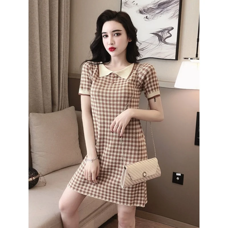 Женское платье-футболка с короткими рукавами повседневное облегающее