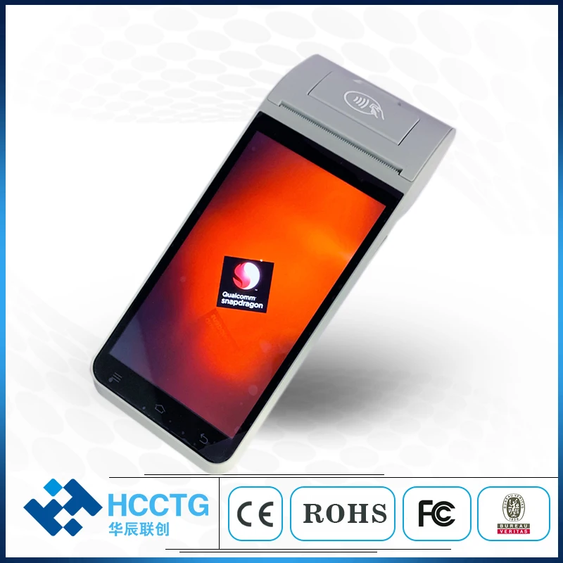 3G 4G и Wifi NFC мобильный Смарт ручной Android POS устройство для ресторана HCC Z91|Картридеры|