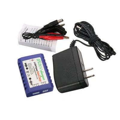 RC Lipo зарядное устройство PR301 для 2 S-3 S ячеек с 12V 1.5A переключателем адаптера