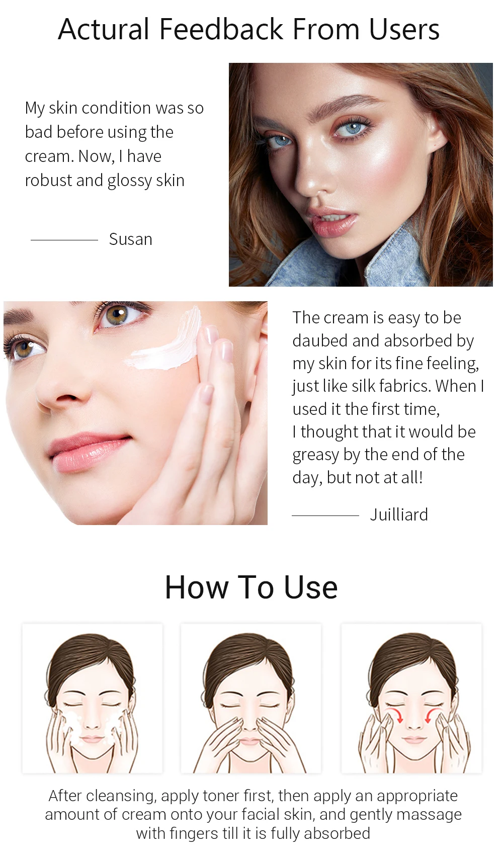 LANBENA Гиалуроновая кислота крем для лица против морщин отбеливающий увлажняющий против старения Витамин С Сыворотка лечение акне лифтинг 3 г