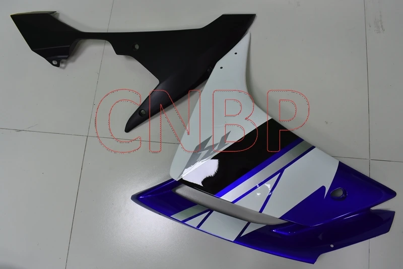 Набор для всего тела YZF1000 R1 2007-2008 сине-белые Abs обтекатель YZF1000 R1 2008 всего тела комплекты для YAMAHA YZFR1 2007 без краски