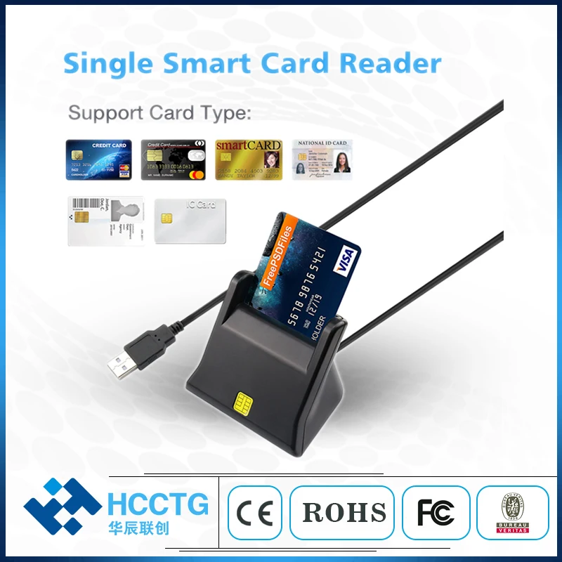 Картридер для чиповых карт EMV CI считыватель смарт-карт DCR31 | Компьютеры и офис