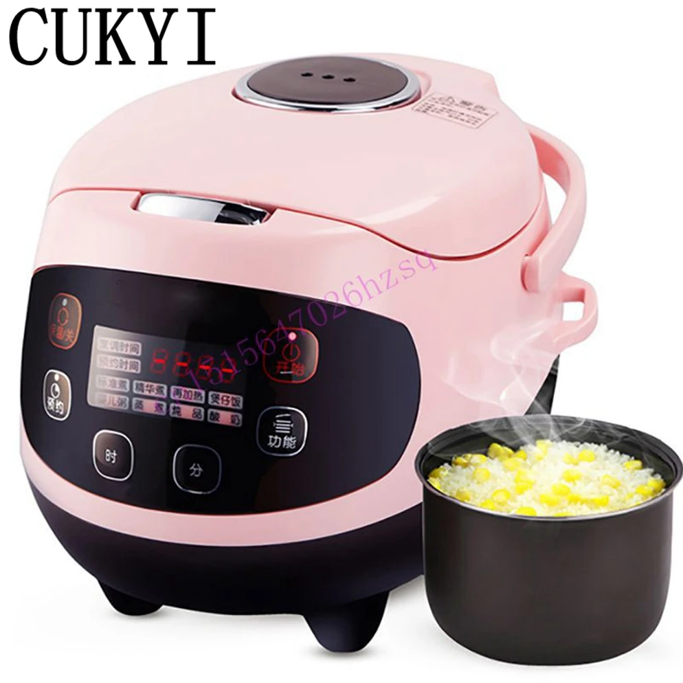 CUKYI портативная электрическая рисоварка 2 л для 4 человек 24 часа|rice cooker|portable electric
